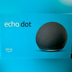 Amazon Alexa Echo Dot Smart Home Speaker Black. Never opened